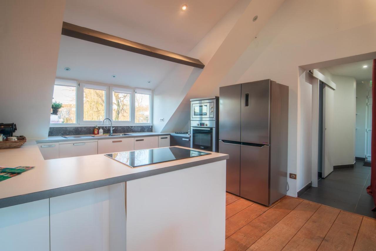 Loft Les Deux Cedres Avec Vue Panoramique Daire Charleville-Mézières Dış mekan fotoğraf