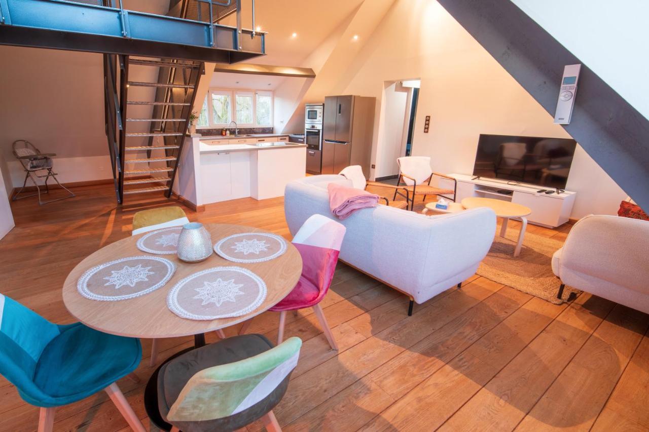 Loft Les Deux Cedres Avec Vue Panoramique Daire Charleville-Mézières Dış mekan fotoğraf